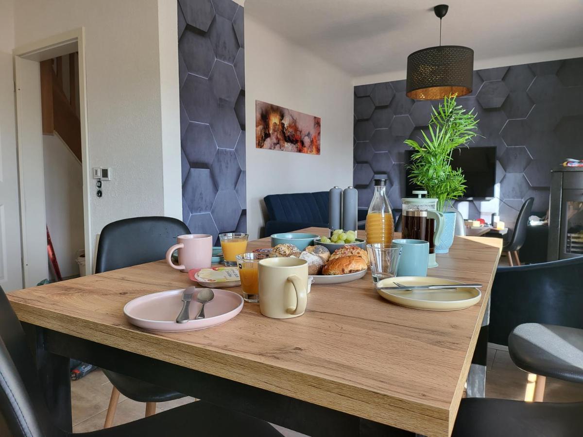Modernes Behagliches Haus Mit Kamin, Terrasse Und Garten Μαγδεβούργο Εξωτερικό φωτογραφία